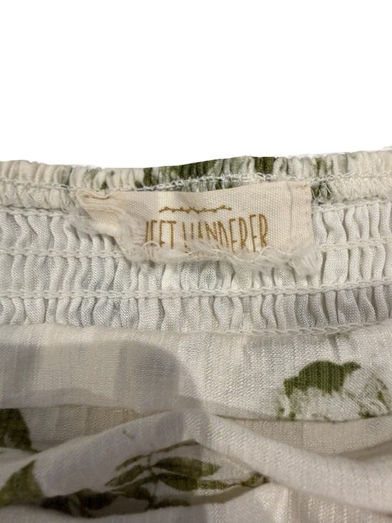 💜5/$50💜 Green and White Floral Midi Dress (Maternity) - Picture 3 of 10